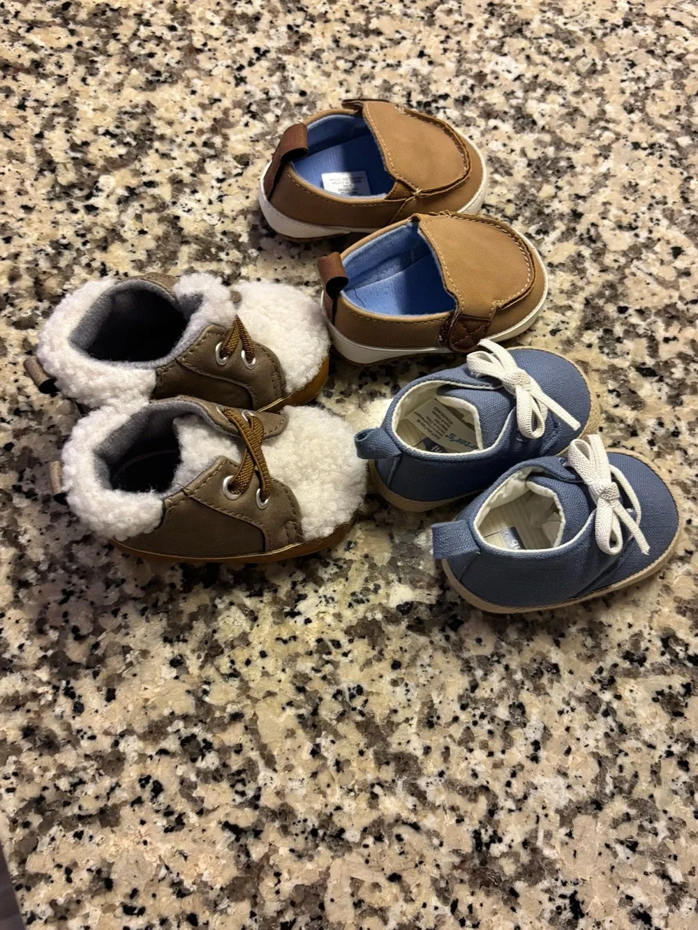 Newborn Shoes. Never worn